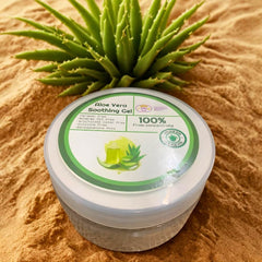 Aloe Vera Gel Organic 100% Pure - 8 OZ Jar