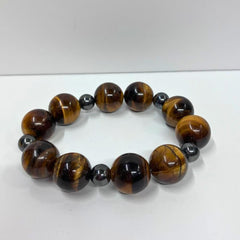 Tiger’s Eye & Hematite Bracelet