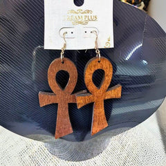 Wood Earring