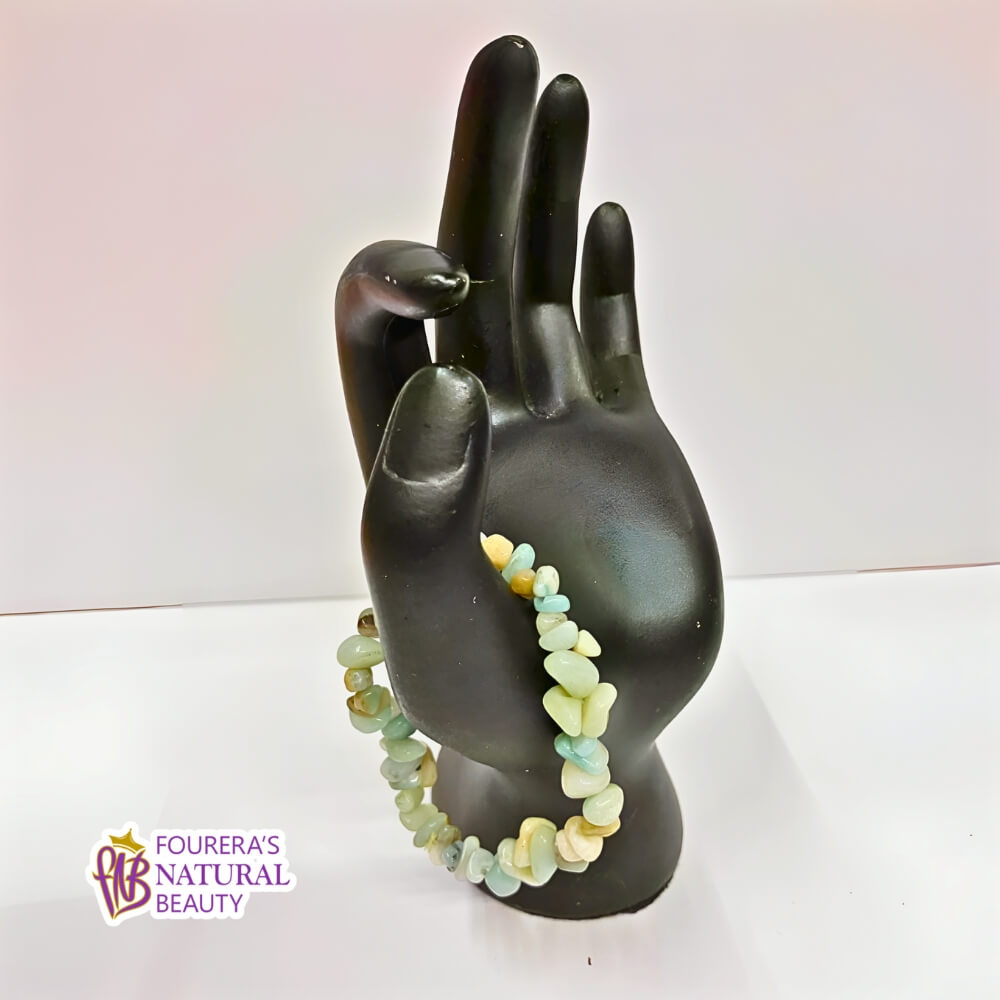 Amazonite chunk crystal stone of luck