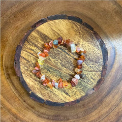 Chunky Carnelian Bracelet