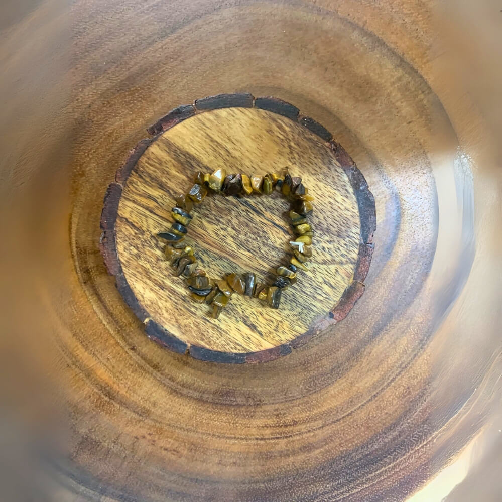 Chunky Tiger Eye Stone Bracelet