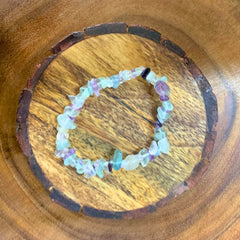 Fluorite Crystal Bracelet