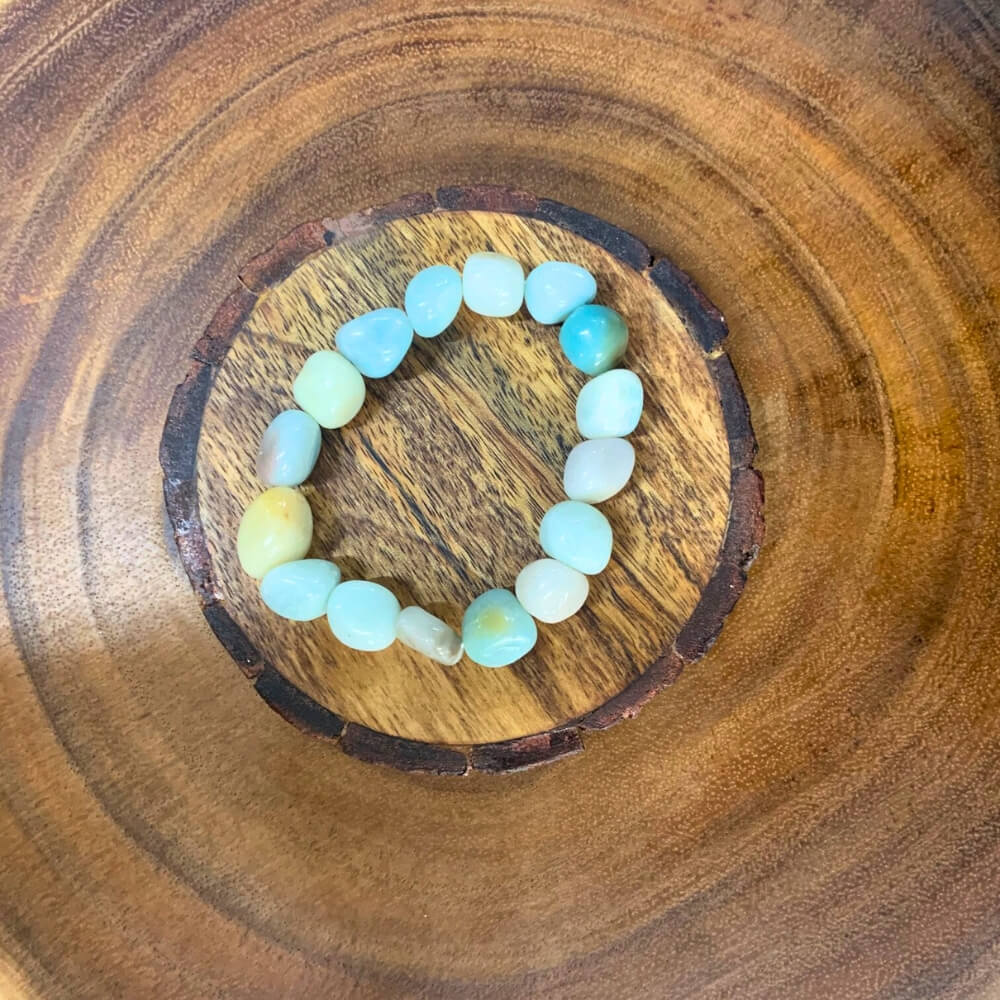 Green Calcite Stone Bracelet