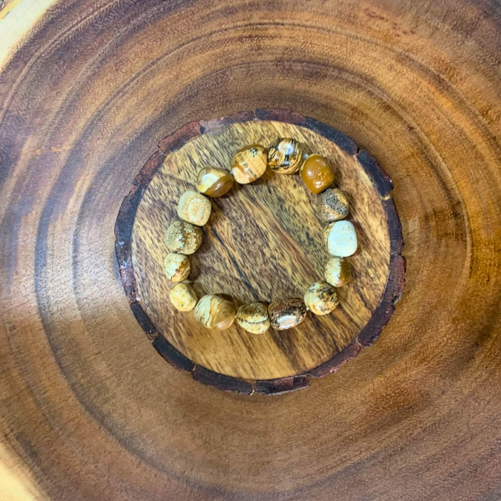 Rhyolite Nugget Bracelet