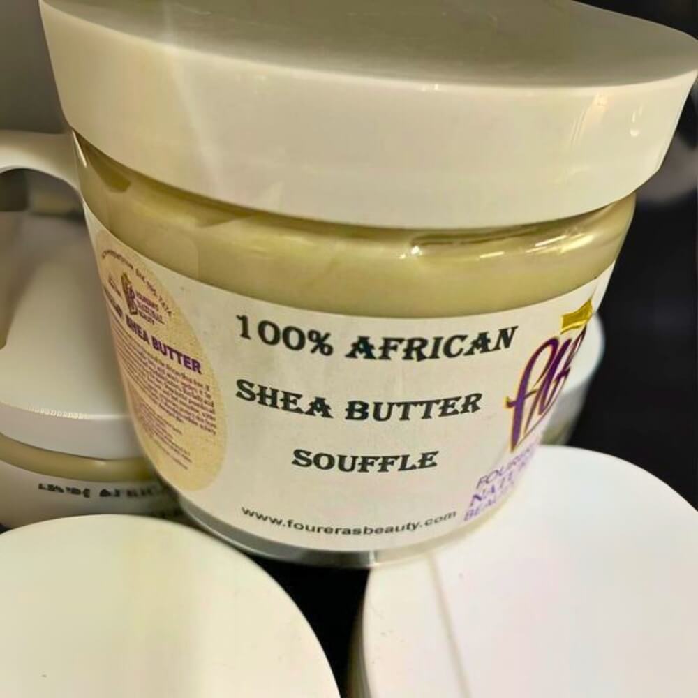 Shea Butter Souffle White 8 oz