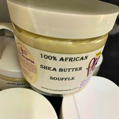 Shea Butter Souffle White 8 oz