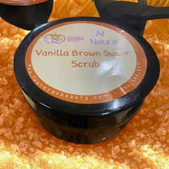 Vanilla Brown Sugar Scrub 100% Natural